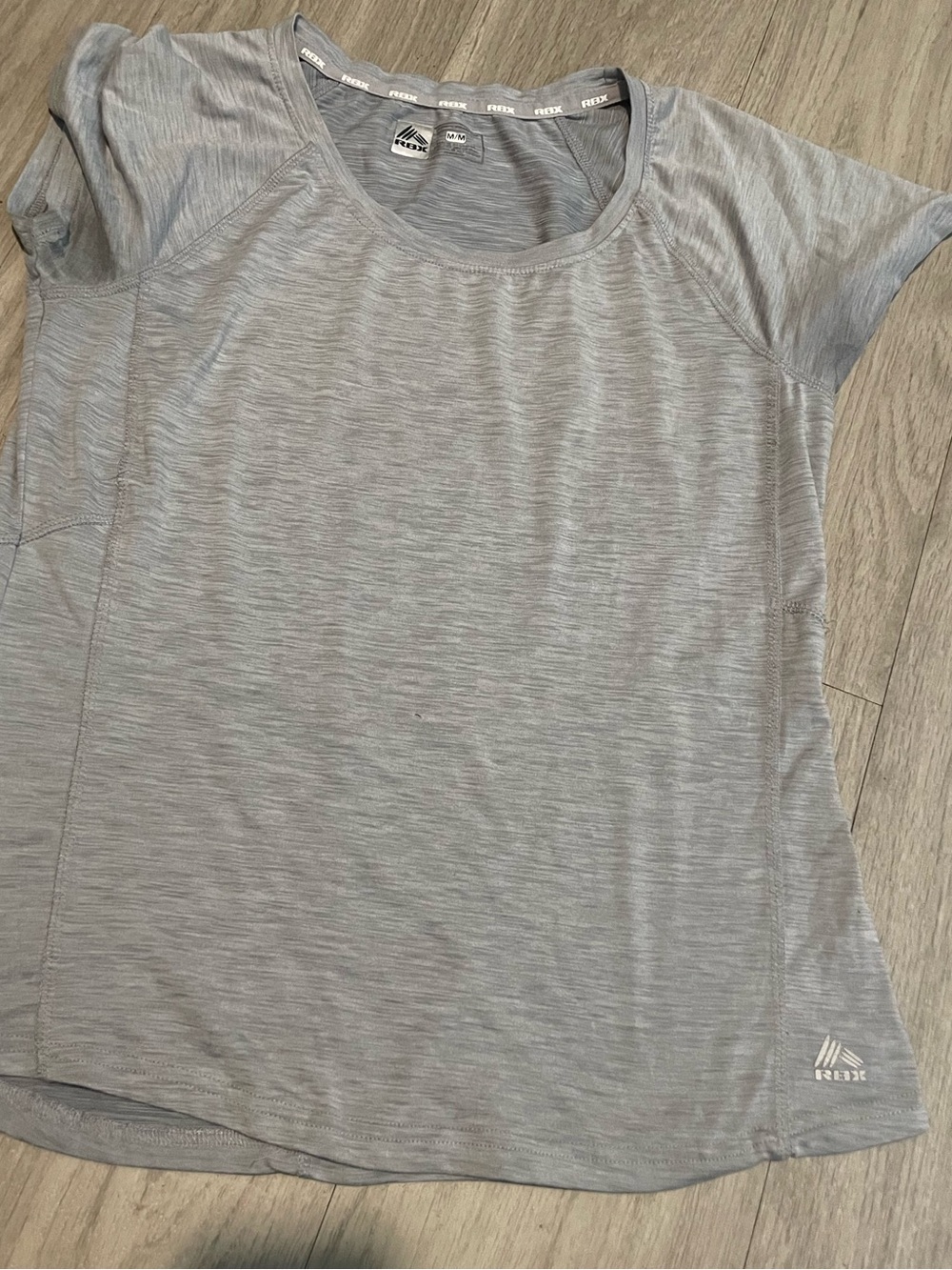 RBX Women's Light Gray Short Sleeve Athletic Tee